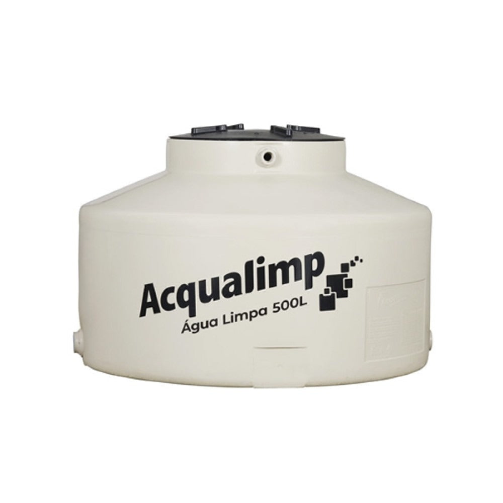 Caixa d Água com Filtro e Boia 500L Água Limpa Acqualimp