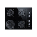 Cooktop 4 Bocas a Gás com Controle Fácil e Acendimento Automático Vidro Preto Bivolt CD060AE Consul
