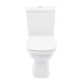 Kit Vaso Sanitário com Caixa Acoplada e Assento Branco Duplo Acionamento 3/6L Saída Vertical Like Celite