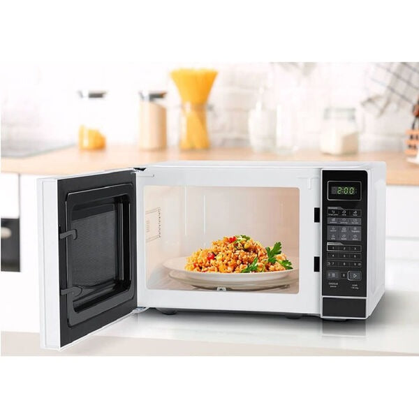 Micro-ondas 20L Branco e Preto 127V (110V) Minuto Fácil MRAS21 Midea