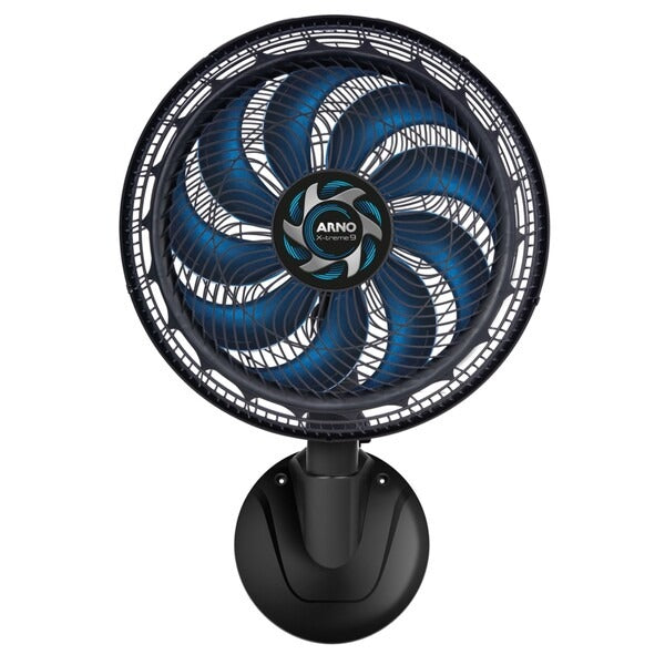 Ventilador de Mesa Arno 40cm 127V (110V) Preto e Azul VE70