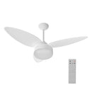 Ventilador de Teto com Controle Remoto Easy Eco Inverter 3 Pás 105cm Branco Bivolt Ventisol